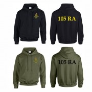 105 Regiment Royal Artillery Hooded Sweatshirt